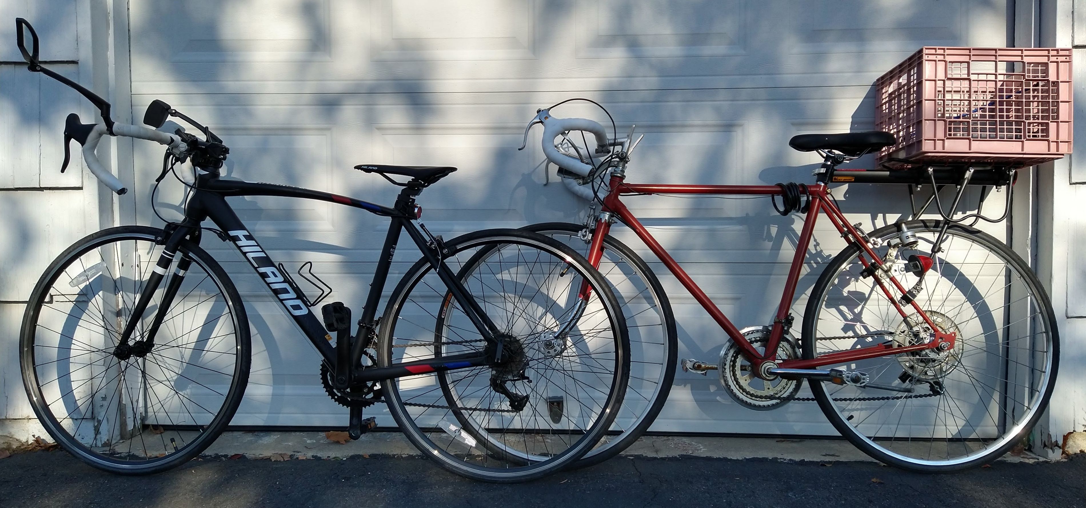 image of our two bikes 